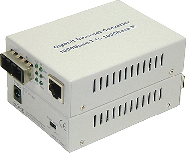 Gigabit Media Converter: SC Multi-Mode 220M GE-C301